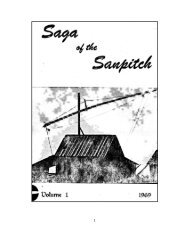 Saga of the Sandpitch Volume 1, 1969 - Sanpete County