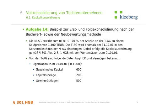 Handout 6 PDF 0.52 MB - Kleeberg