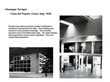 • Giuseppe Terragni • Casa del Popolo 1938 • Giuseppe Terragni ...