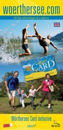 wo?rthersee-card 08 engl:Wš wandern 2005 engl