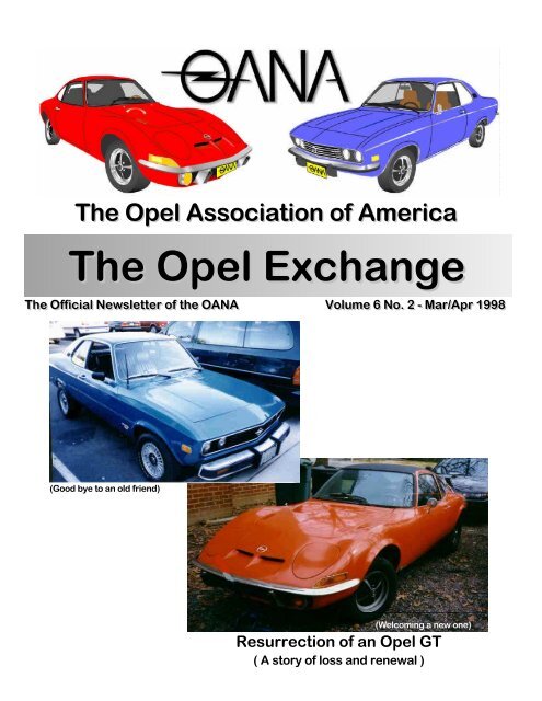 Resurrection of an Opel GT - Clubs - Hemmings Motor News