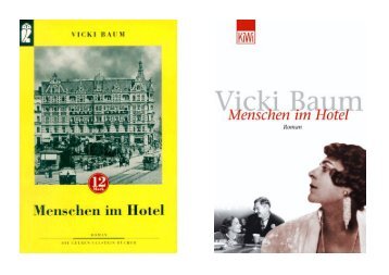 Vicki Baum Menschen im Hotel - GarboForever.com