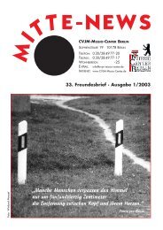 Mitte-News von März 2003, PDF-Dokument, ca - CVJM-Missio ...