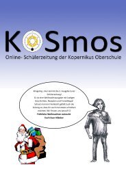2. Ausgabe der Online-Schülerzeitung. 17 Seiten! (PDF