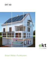 Anleitung Smart Meter - EKT AG