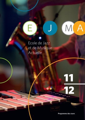 Programme des cours - EJMA