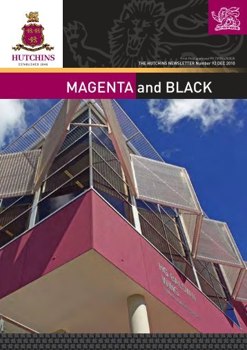 MAGENTA and BLACK - The Hutchins School