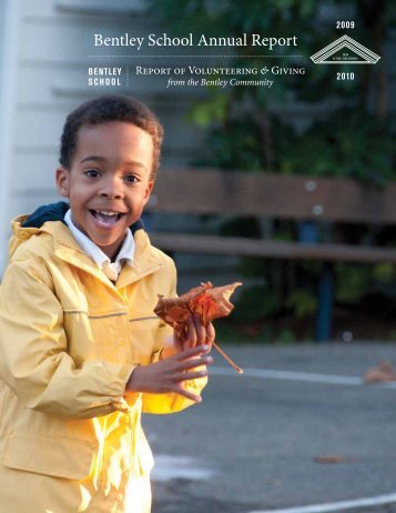 Bentley School Annual Report