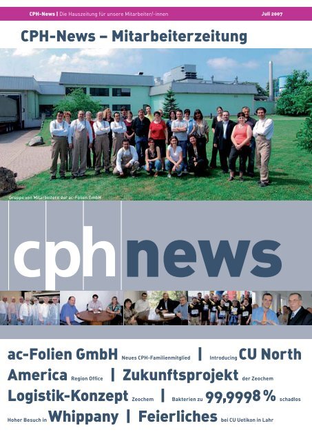 Zeochem - CPH Chemie + Papier Holding AG