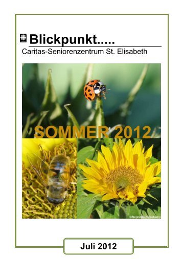 Ausgabe Juli 2012 - Seniorenzentrum Oberstaufen