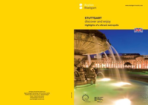 STUTTGART discover and enjoy - Stuttgart Marketing GmbH