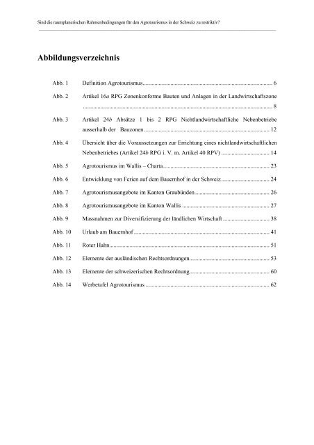 Sind die raumplanerischen Rahmenbedingungen für ... - vlp-aspan