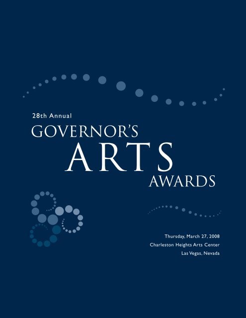 Governor's Arts Awards - Nevada Arts Council
