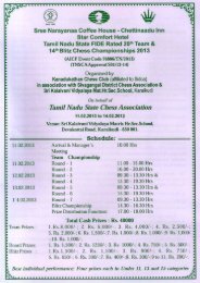 Home Image - Tamil Nadu State Chess Association