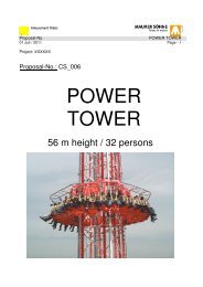 Power Tower: 56m / 32 Per. - Maurer Rides