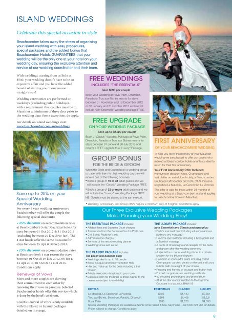 Download a copy (PDF) - Beachcomber Tours