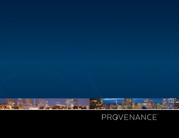 Provenance Hotels Brochure (PDF)