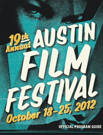 2012 Program Book - Austin Film Festival