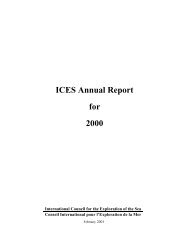 ICES Annual Report for 2000