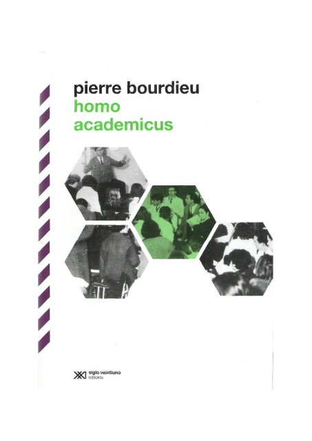 Homo Academicus P. Bourdieu.pdf - VIREF - Biblioteca Virtual de ...