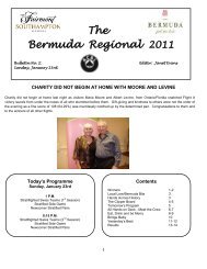 Bulletin 2 - Bermuda Regional Bridge Tournament