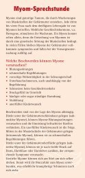 Myom-Sprechstunde - EvK Herne