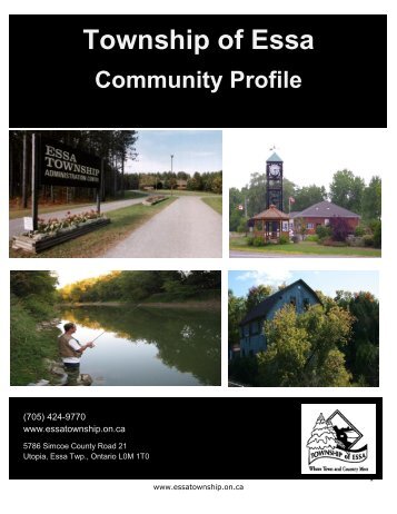 Community Profile - Essa Township