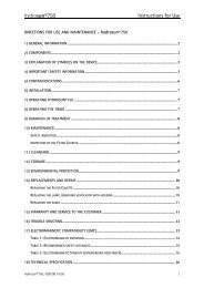 hydrosun®750 Instructions for Use - Eisenhut-Vet AG