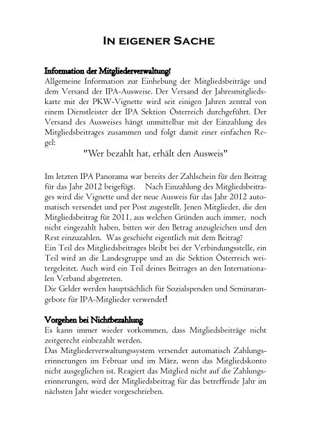 Ausgabe 1/12 - IPA Tirol