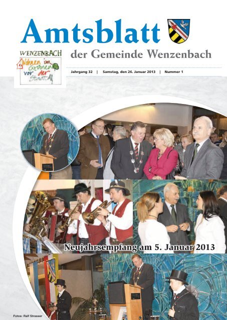 Amtsblatt der Gemeinde Wenzenbach - Landkreis Regensburg