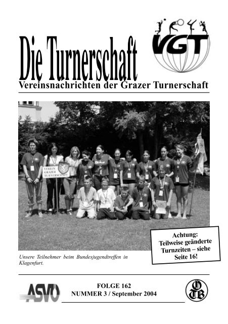 September 2004 - Verein Grazer Turnerschaft