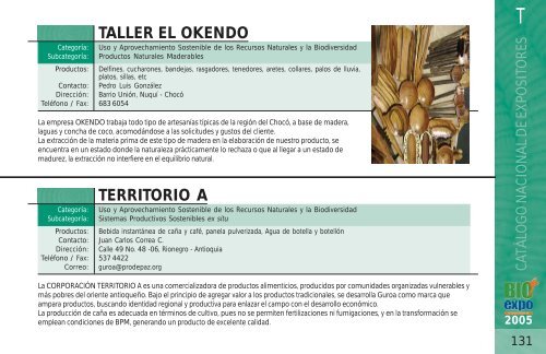 CATALOGO BIOEXPO.pmd - CAF