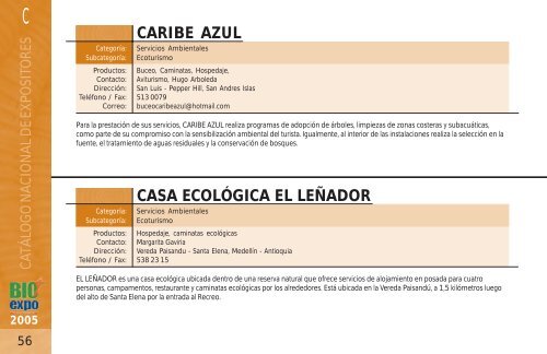 CATALOGO BIOEXPO.pmd - CAF