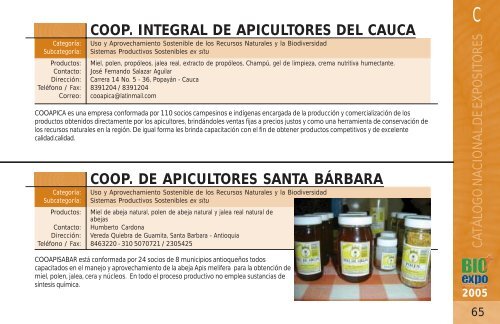 CATALOGO BIOEXPO.pmd - CAF