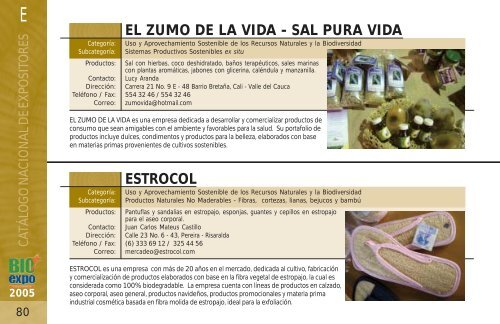 CATALOGO BIOEXPO.pmd - CAF