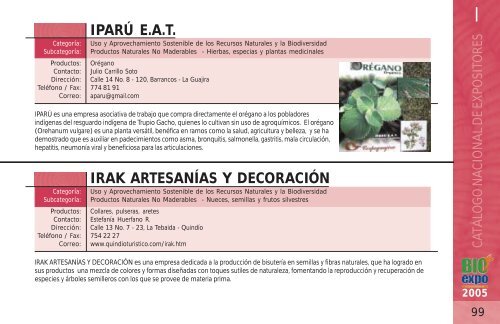 CATALOGO BIOEXPO.pmd - CAF