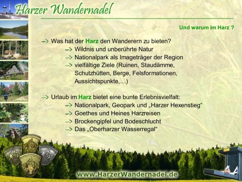 Die Harzer Wandernadel