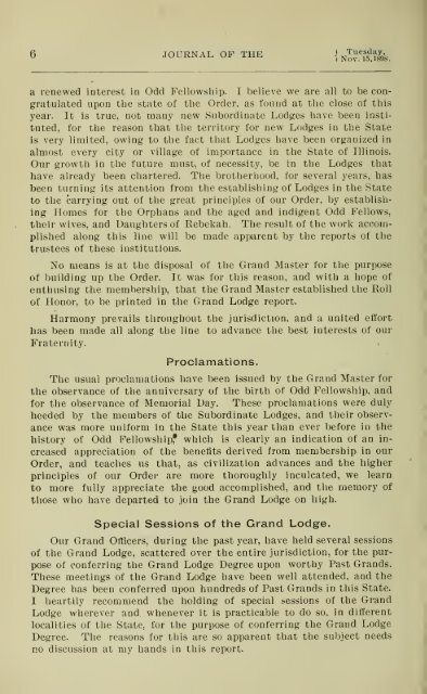 Proceedings of the Grand Lodge of Illinois - University Library