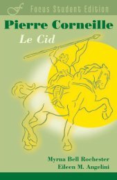 Le Cid - Focus Publishing