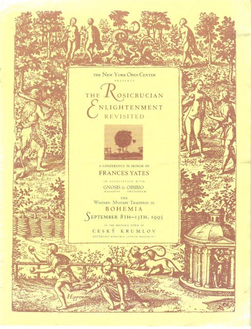 The Rosicrucian Enlightenment Revisited - Esoteric Quest