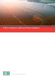 Download ''Informazioni utili sul fotovoltaico' - Elektro-Material AG