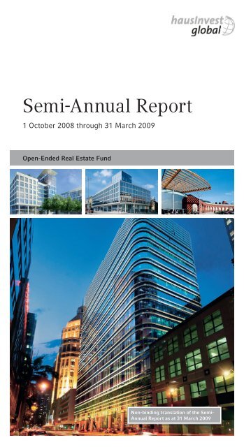 Semi Annual Report Commerz Real Ag Commerzreal