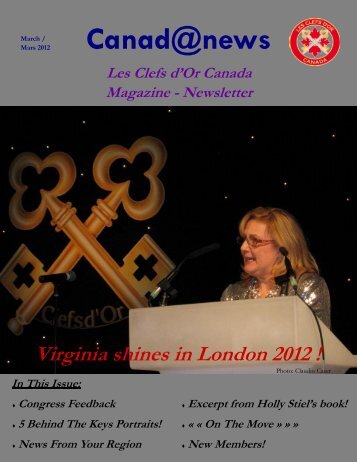 Canad@news - Clefs d'Or Canada