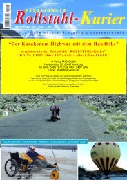 Der Karakorum-Highway mit dem Handbike (PDF, 4 - Escales-Verlag