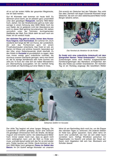 Der Karakorum-Highway mit dem Handbike (PDF, 4 - Escales-Verlag