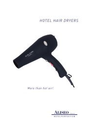 HOTEL HAIR DRYERS - Aliseo GmbH Germany