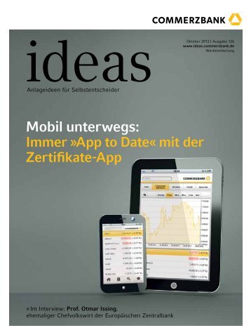 ideas - monatliches Magazin - Commerzbank - Commerzbank AG