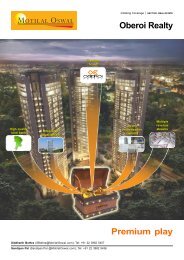 Oberoi Realty Premium play - The Smart Investor