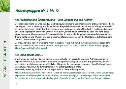 11. Februar 2013 - Frühjahrstagung · Bund der Freien Waldorfschulen