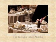 The Taj Mahal Palace, Mumbai - Taj Group of Hotels